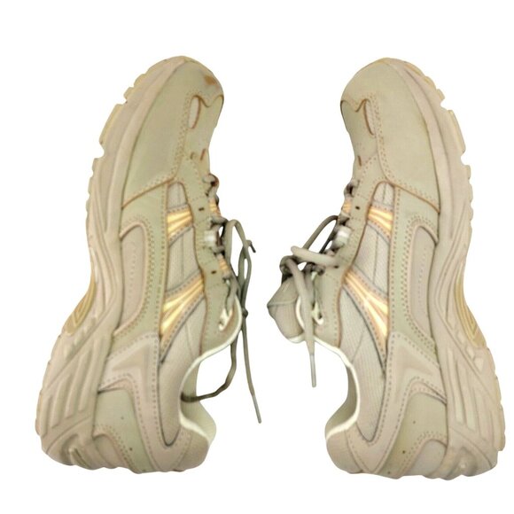 Vionic 9.5W Walker Classic Taupe Shoes Plantar Fasciitis Support Leather - Picture 11 of 14